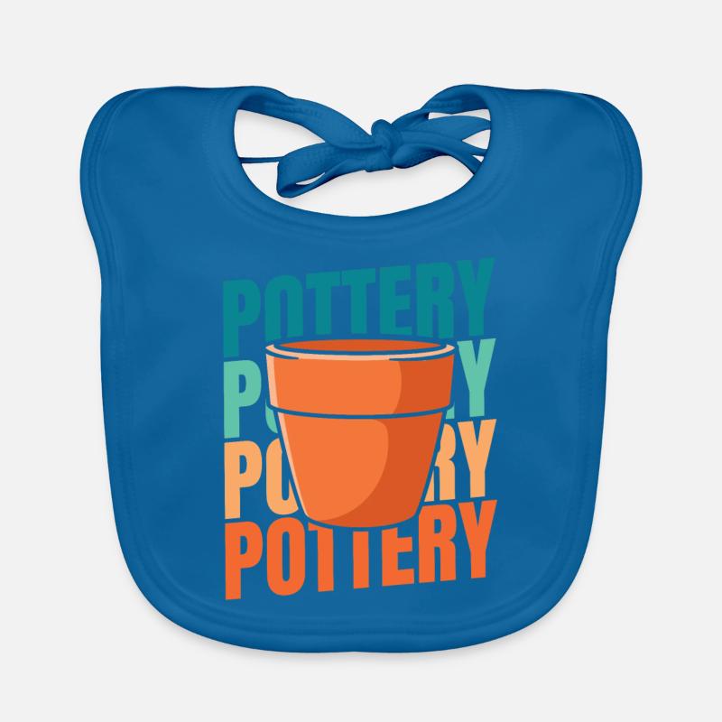 Make pottery Organic Baby Bibs