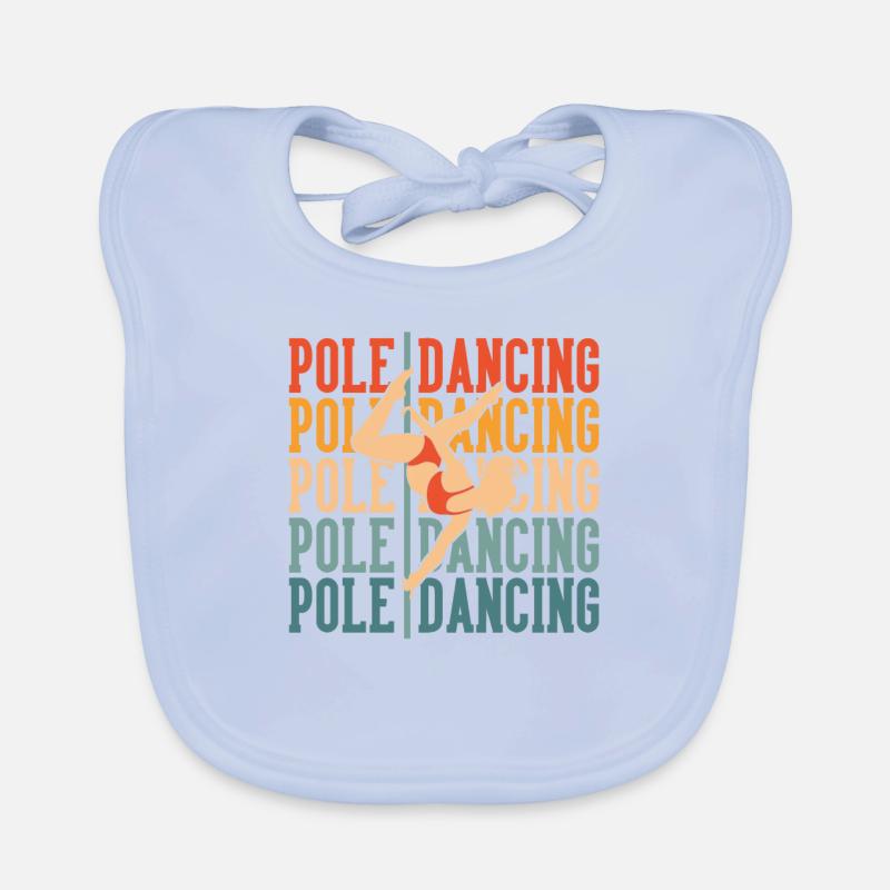 Pole Dancing Baby Bio-Lätzchen