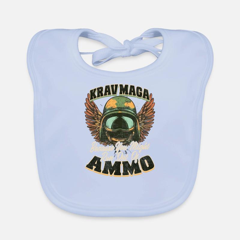 Krav Maga Parce Que Vous Pourriez Manquer De Munitions Bavoir bio Bébé