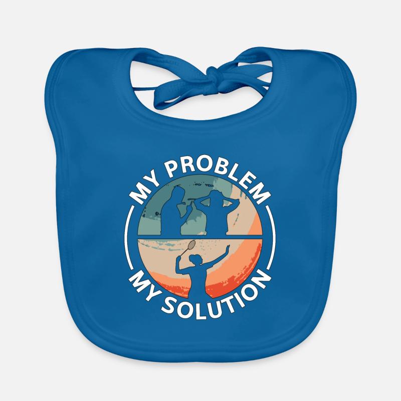 P.E Instructor My Problem My Pictogram Mom Dad Baby Bio-Lätzchen