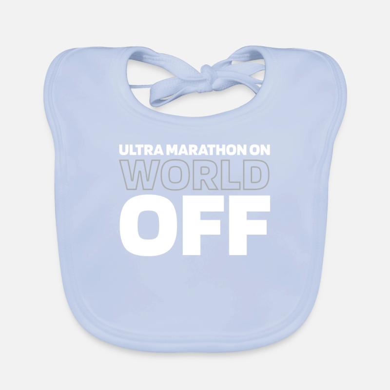 Ultramarathon Ultra Marathon On World Off Baby Bio-Lätzchen