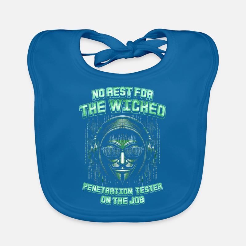 Penetrationstester Penetration Tester Organic Baby Bibs