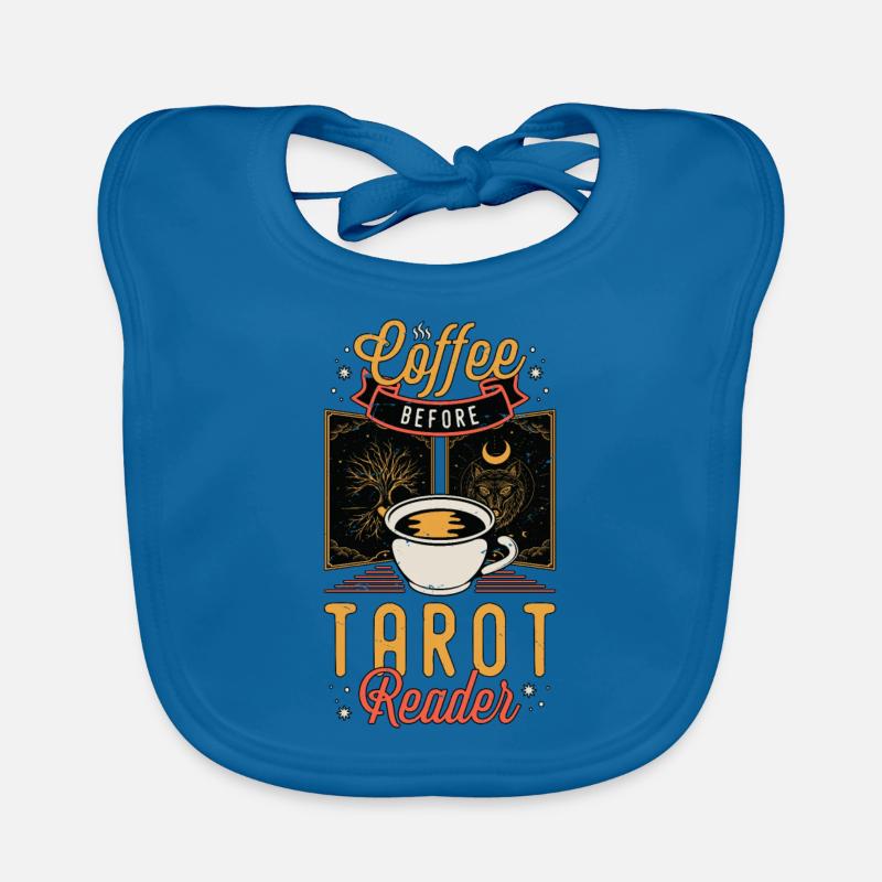 Tarot Reader Coffee Tarot Reading Coffee Lover Baby Bio-Lätzchen