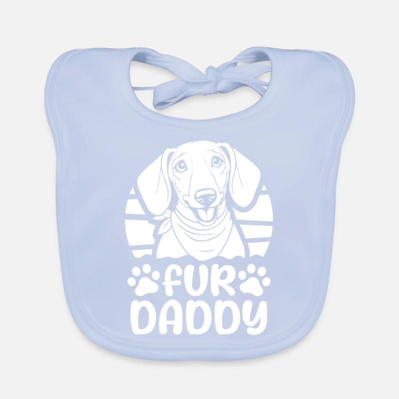 Teckel Teckel Chien Papa Pour Papa Bavoir bio Bébé