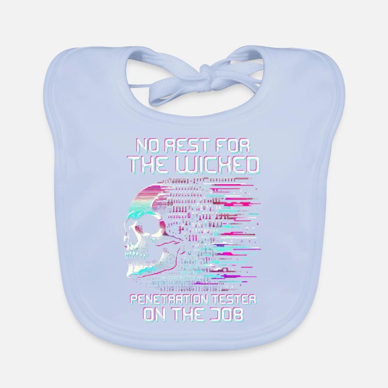 Penetrationstester Penetration Tester Organic Baby Bibs