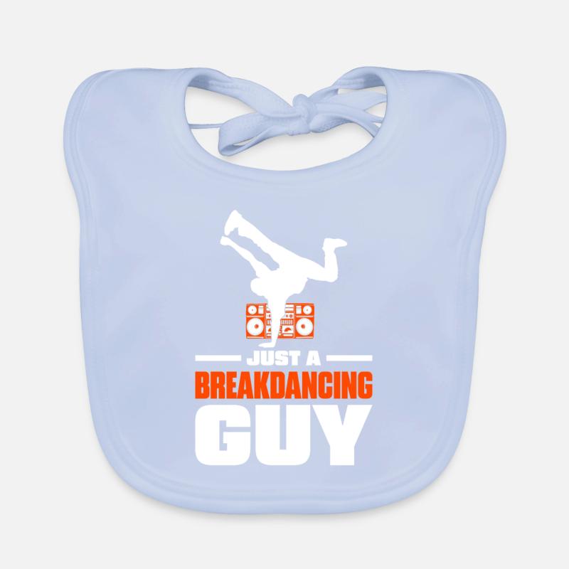 Breakdance Breakdancer Breakdancing Bavoir bio Bébé