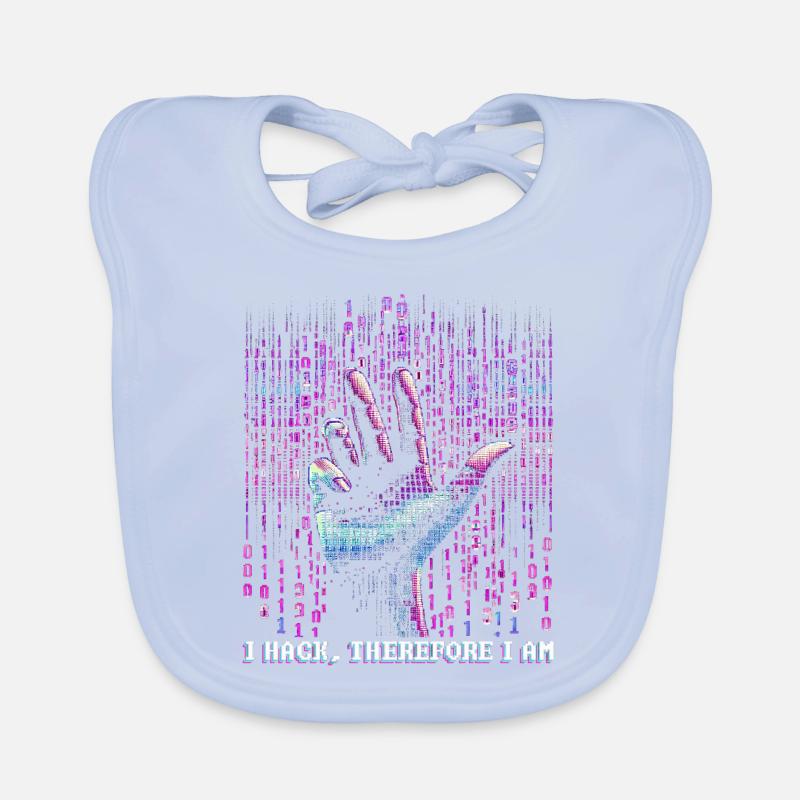 Penetrationstester I hack, therefore I am Baby Bio-Lätzchen