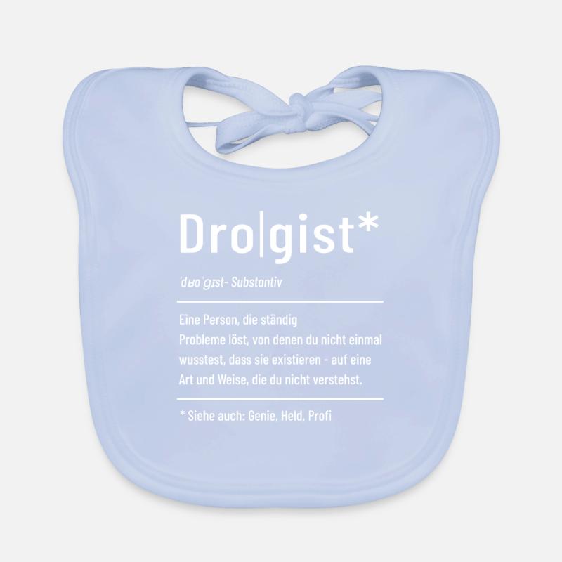 Drogist - Definition - Lexikon Baby Bio-Lätzchen