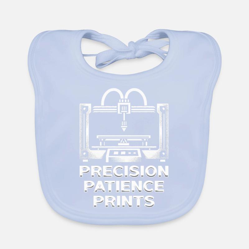 3D Printing 3D Engineer Precision Patience Organic Baby Bibs
