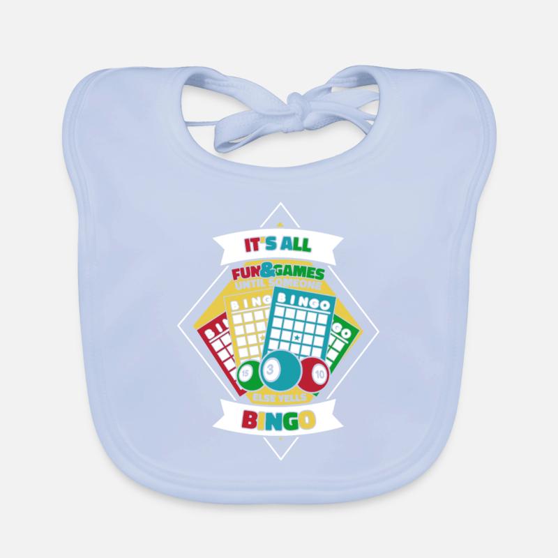 Until Someone Else Yells Bingo Professional Organic Baby Bibs
