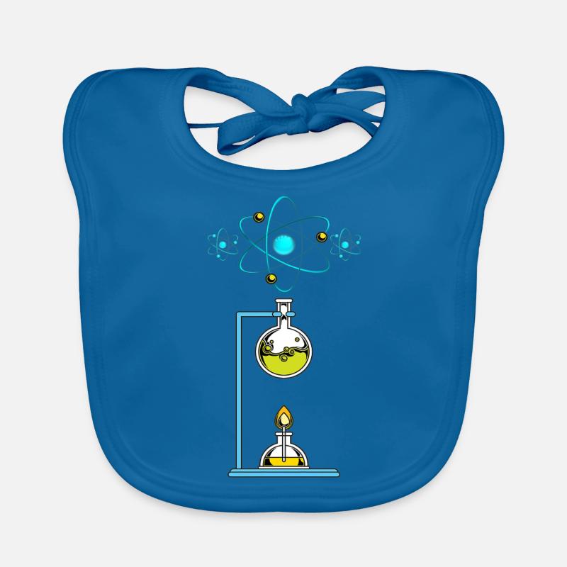 Physics Laboratory Science Teacher Physicist Nerd Organic Baby Bibs