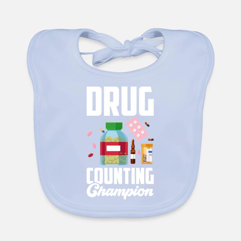 Pharmaceutical Assistant Pharmacy Technician Organic Baby Bibs