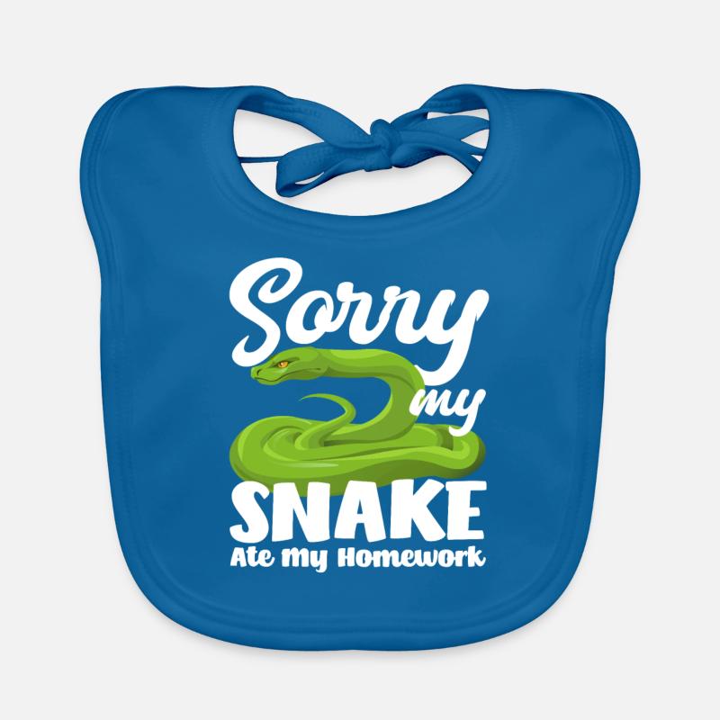 Snake Homework Organic Baby Bibs