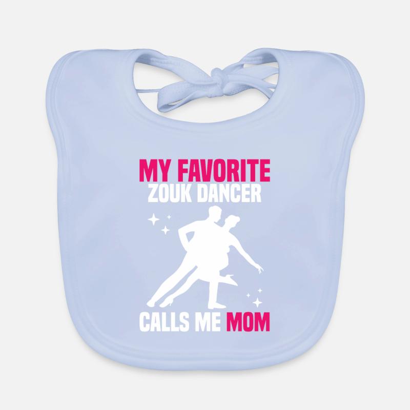 Zouk - Danse avec un danseur de Zouk par Zouk Teacher Bavoir bio Bébé