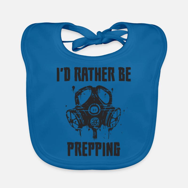 I'd rather be prepping Organic Baby Bibs