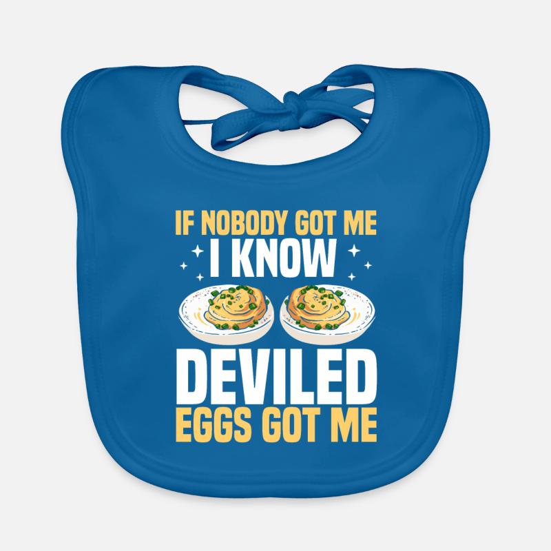 Gefüllte Eier Baby Bio-Lätzchen