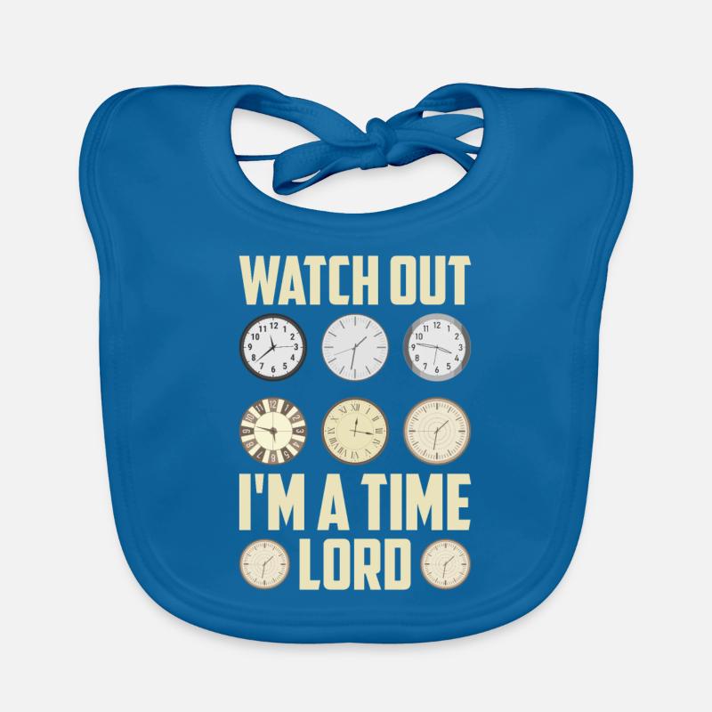 Watchmaker Watchmaking Horologist Horologies Organic Baby Bibs