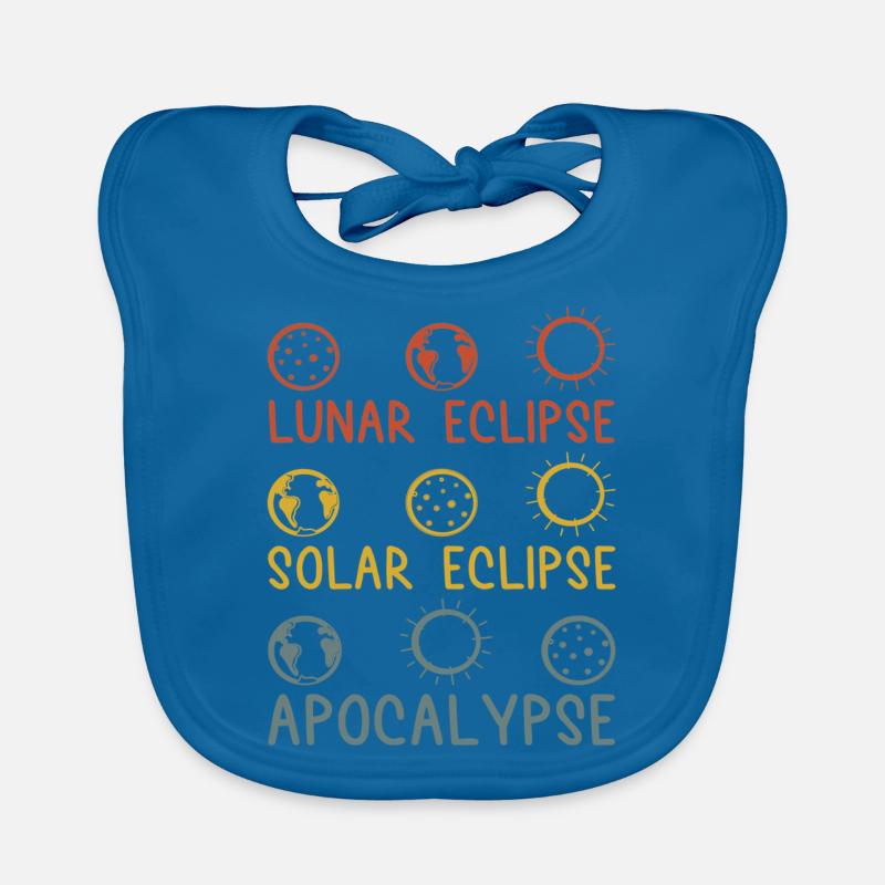 Éclipse Lunaire Solaire Apocalypse Événement Céleste Bavoir bio Bébé