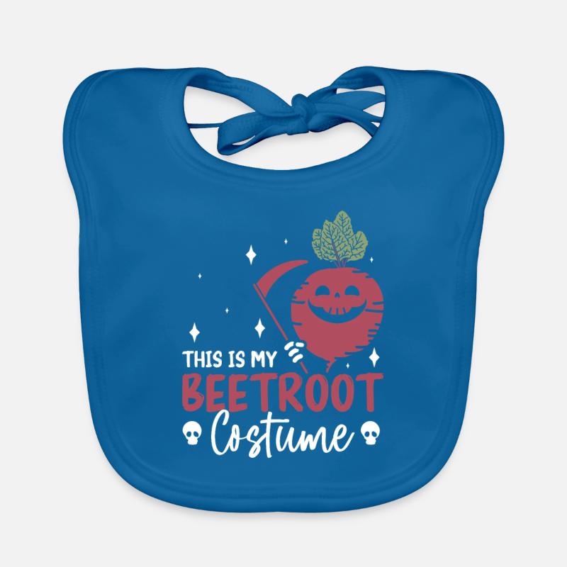 This Is My Beetroot Costume - Beetroot Vegetables Organic Baby Bibs
