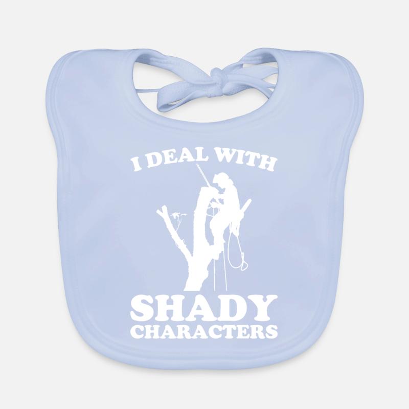 Arborist Baumpfleger Baumkletterer Baumklettern Baby Bio-Lätzchen