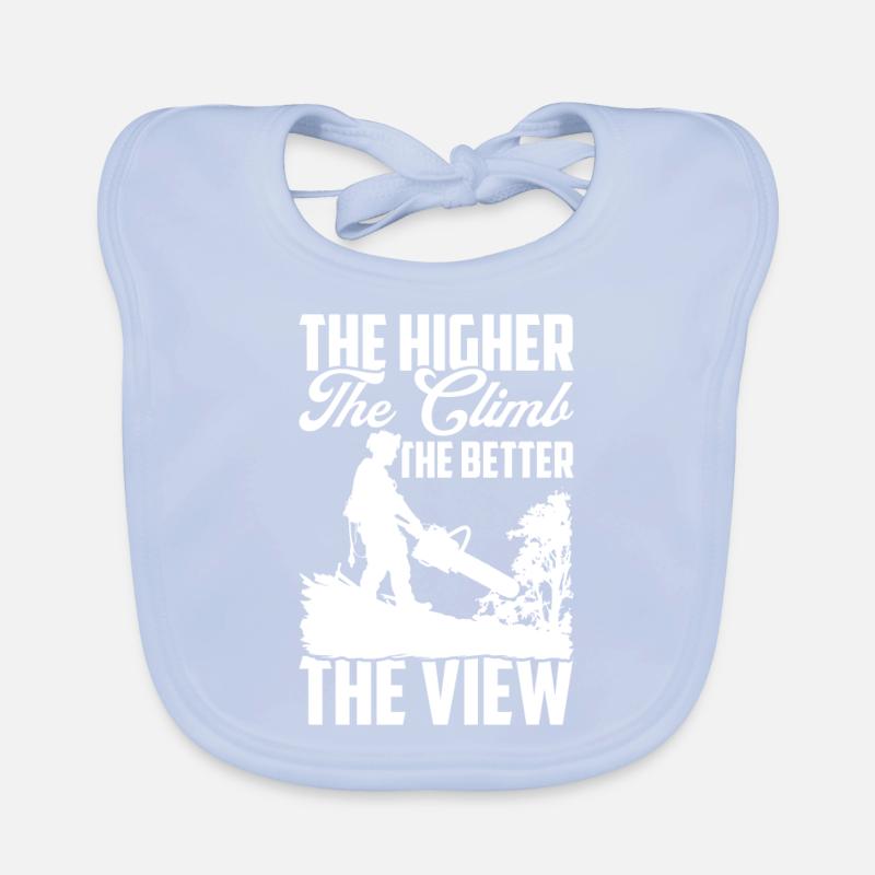 Arborist Baumpfleger Baumkletterer Baumklettern Baby Bio-Lätzchen