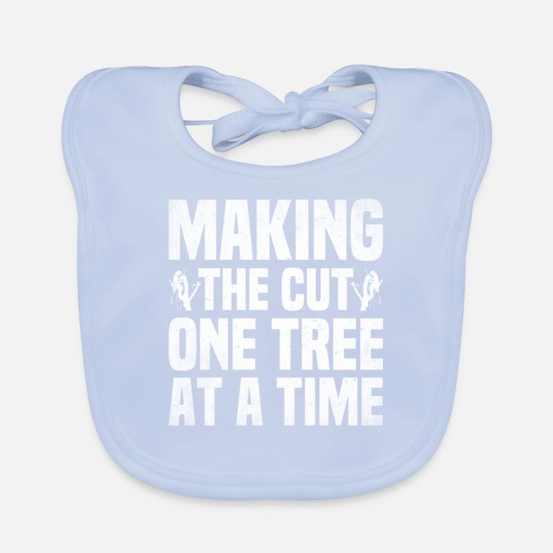 Arborist Baumpfleger Baumkletterer Baumklettern Baby Bio-Lätzchen