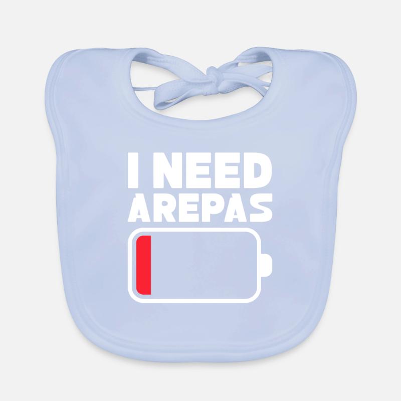 I need arepas Design for a arepa lover Organic Baby Bibs
