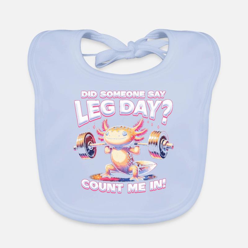 Beintraining Workout Did Someone Say Leg Day? Baby Bio-Lätzchen