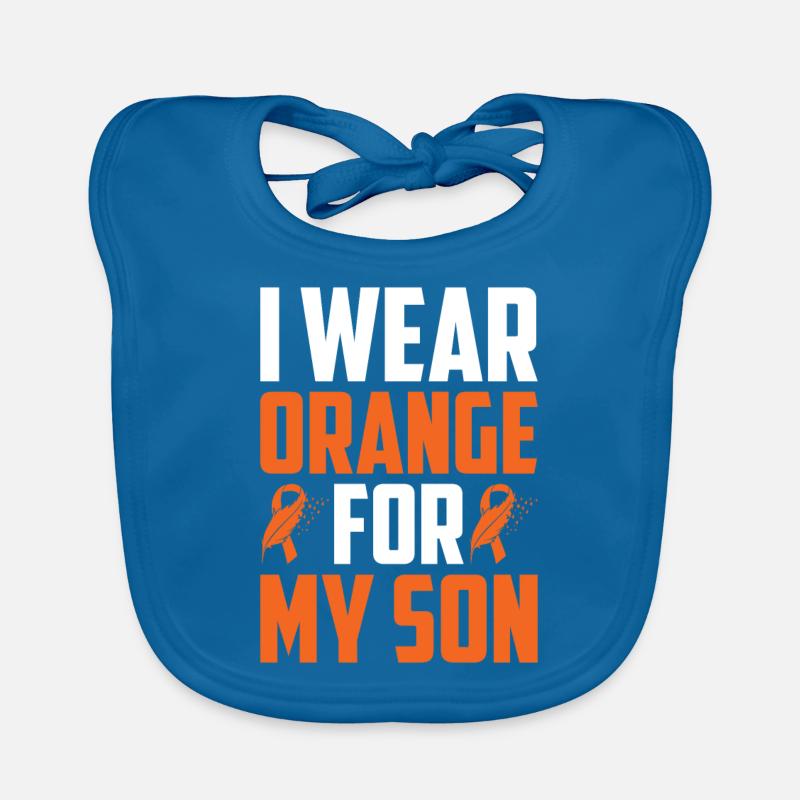 Leukämie Bewusstsein Blutkrebs Bekämpfung Baby Bio-Lätzchen