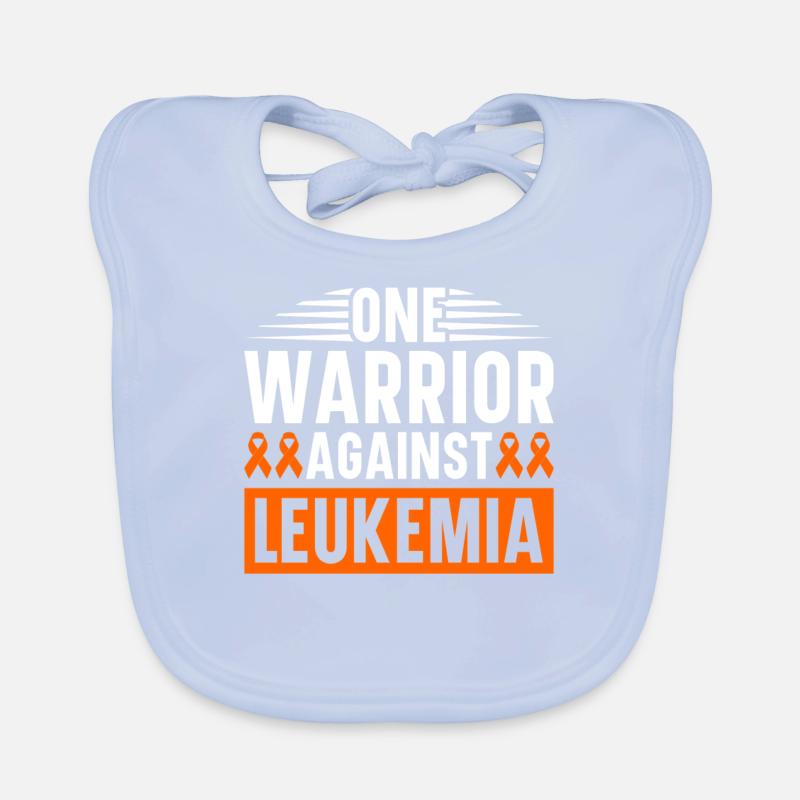 Leukämie Bewusstsein Blutkrebs Bekämpfung Baby Bio-Lätzchen