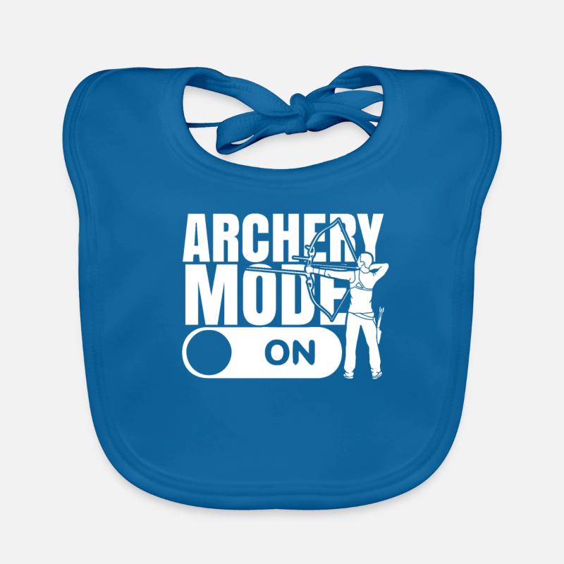 Bogenschießen Bogenschütze Archery mode: ON Baby Bio-Lätzchen