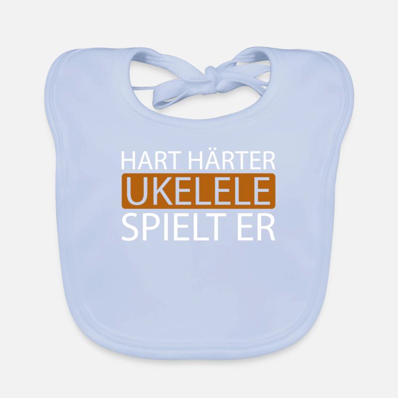 Ukulele Organic Baby Bibs