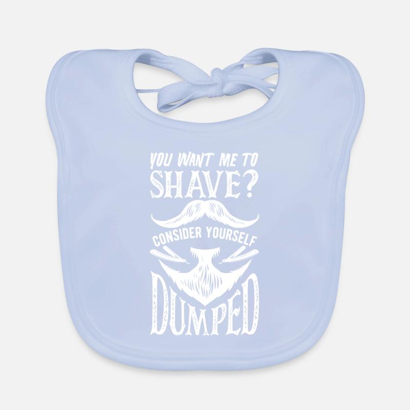 Beard Care Beard Lover Men Beard Organic Baby Bibs