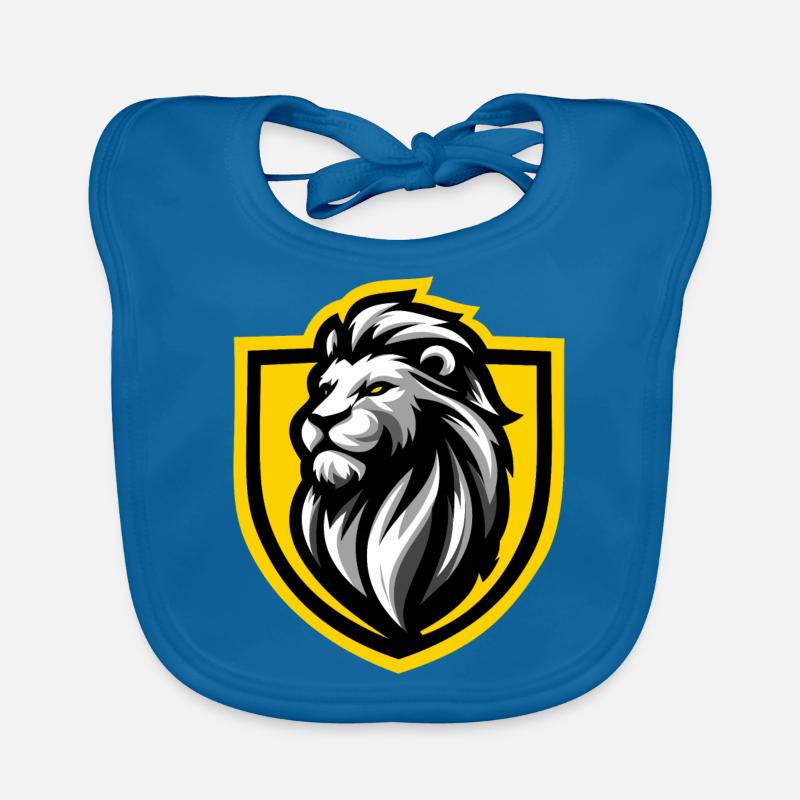 Lion Shield Organic Baby Bibs