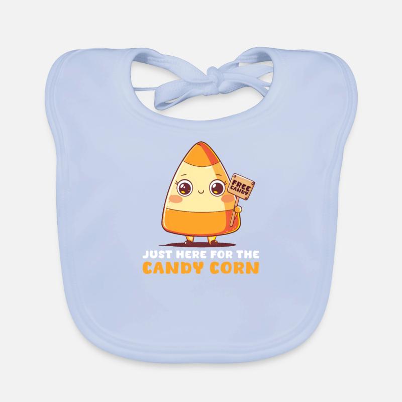 Candy Corn Juste ici pour le Candy Corn Bavoir bio Bébé