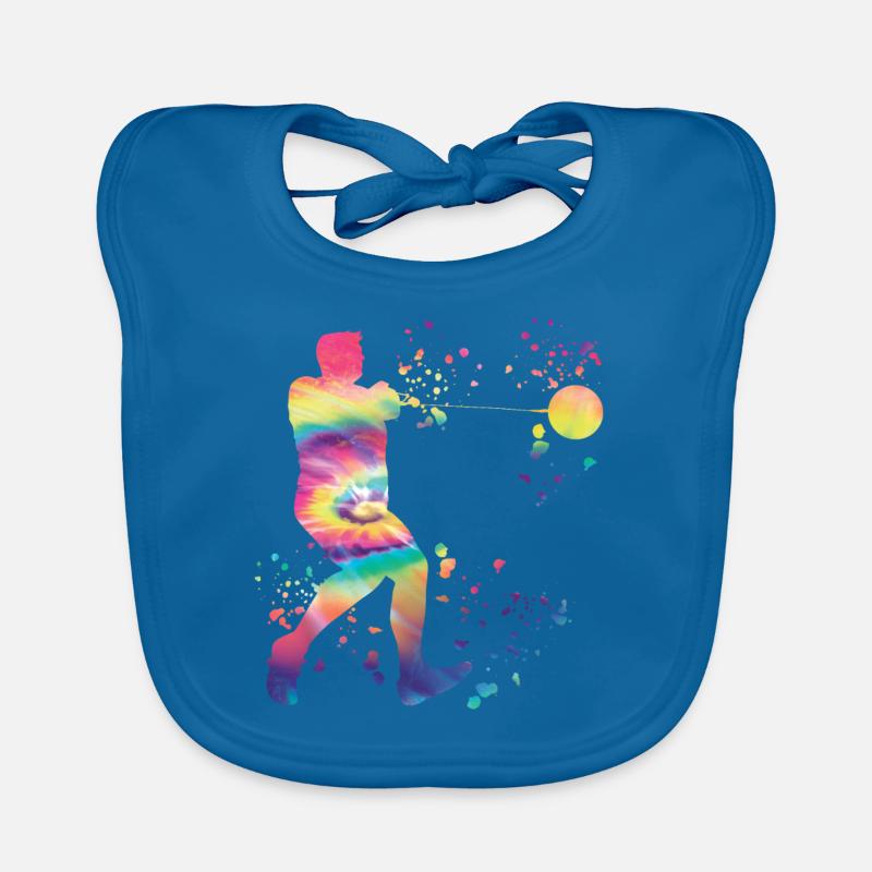 Lanceur de marteau Colorsplash Lancer de marteau Bavoir bio Bébé