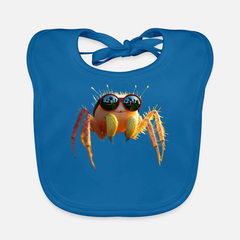 Araignée Tarentule Amour Arachnide Araignées Bavoir bio Bébé