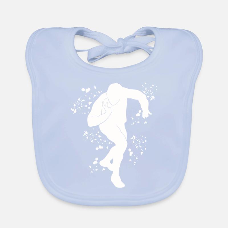 Lanceur de poids Colorsplash Lancer de poids Bavoir bio Bébé