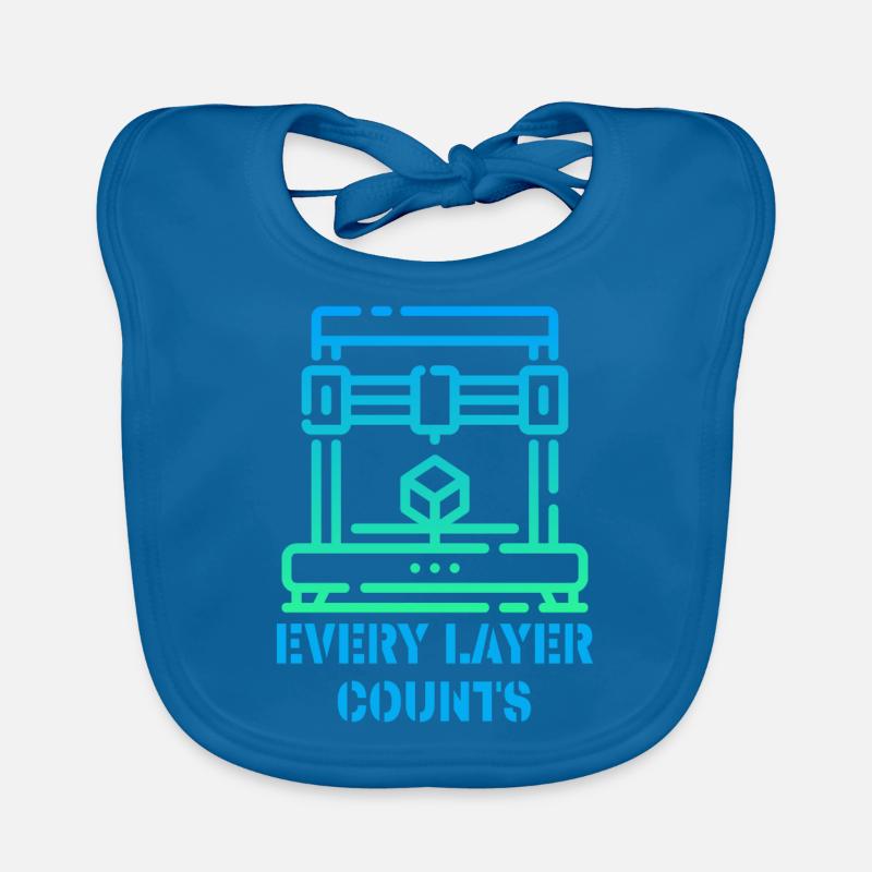 Every Layer Counts 3d Drucker Baby Bio-Lätzchen