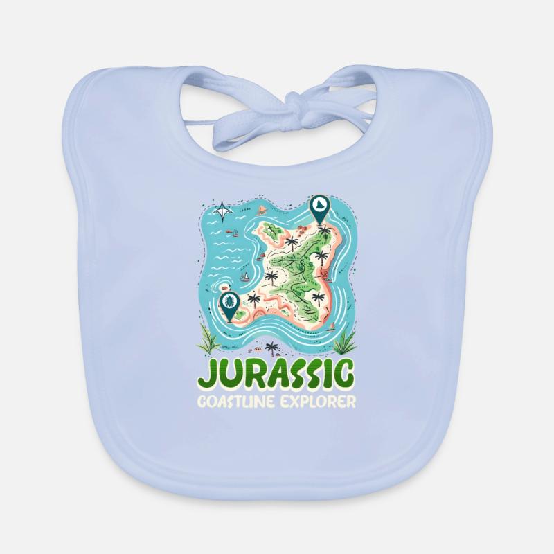 Fossiles de plage Coastline Explorer Bavoir bio Bébé