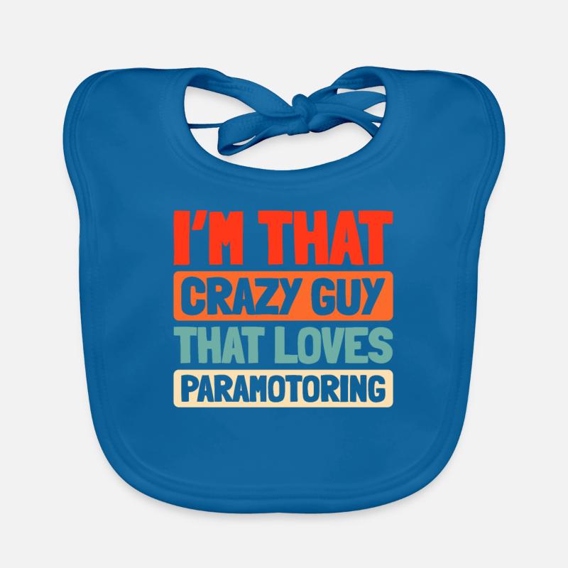 Paramotor Gleitschirmfliegen Baby Bio-Lätzchen