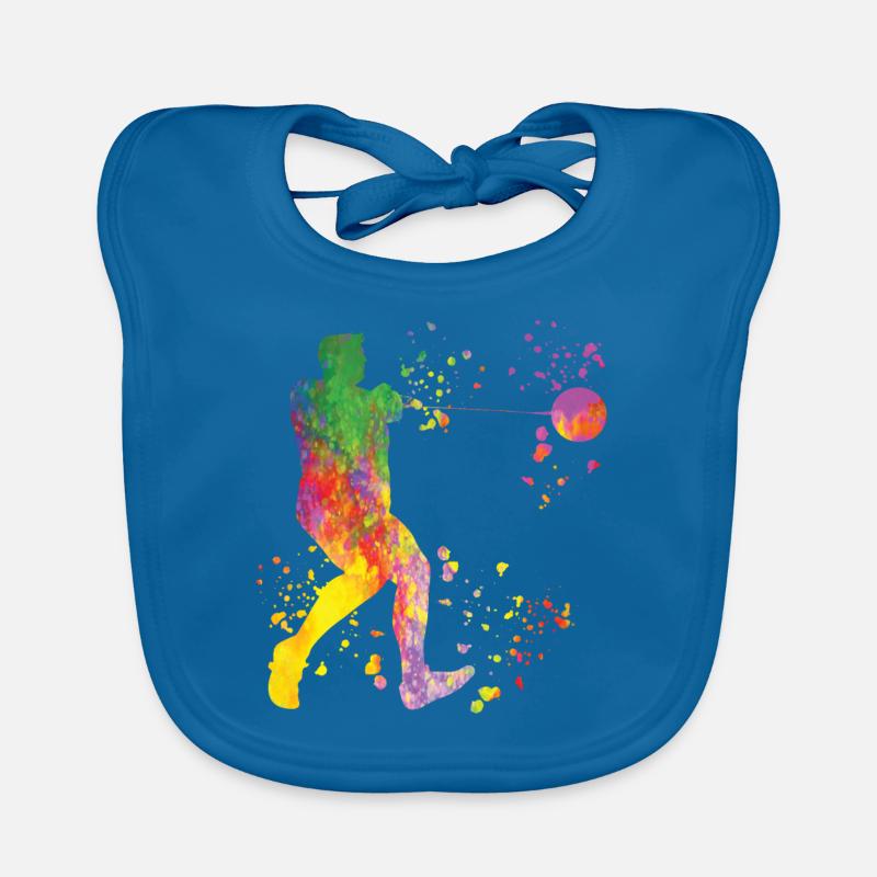Lanceur de marteau Colorsplash Lancer de marteau Bavoir bio Bébé