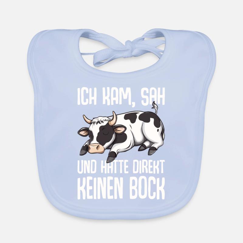 Ich kam sah und hatte direkt keinen Bock Baby Bio-Lätzchen