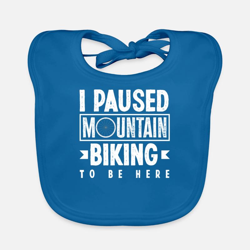 I interrupted mountain biking to get here Organic Baby Bibs