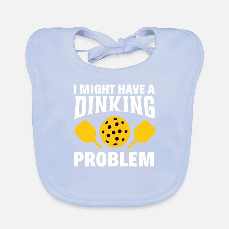 Ich Habe Ein Trinkproblem Pickleball Baby Bio-Lätzchen