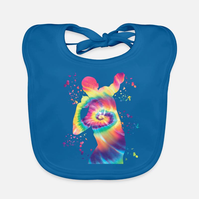 Lanceur de poids Colorsplash Lancer de poids Bavoir bio Bébé