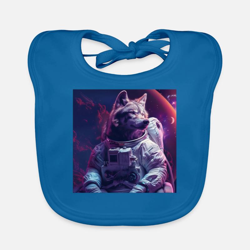 Wolf Organic Baby Bibs