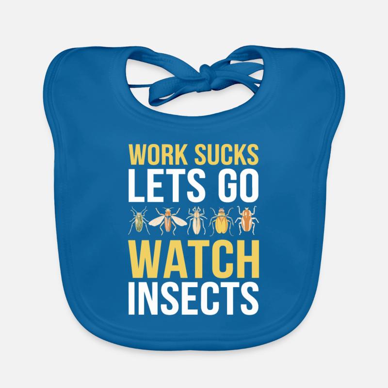 Entomology Entomologist Insect Organic Baby Bibs
