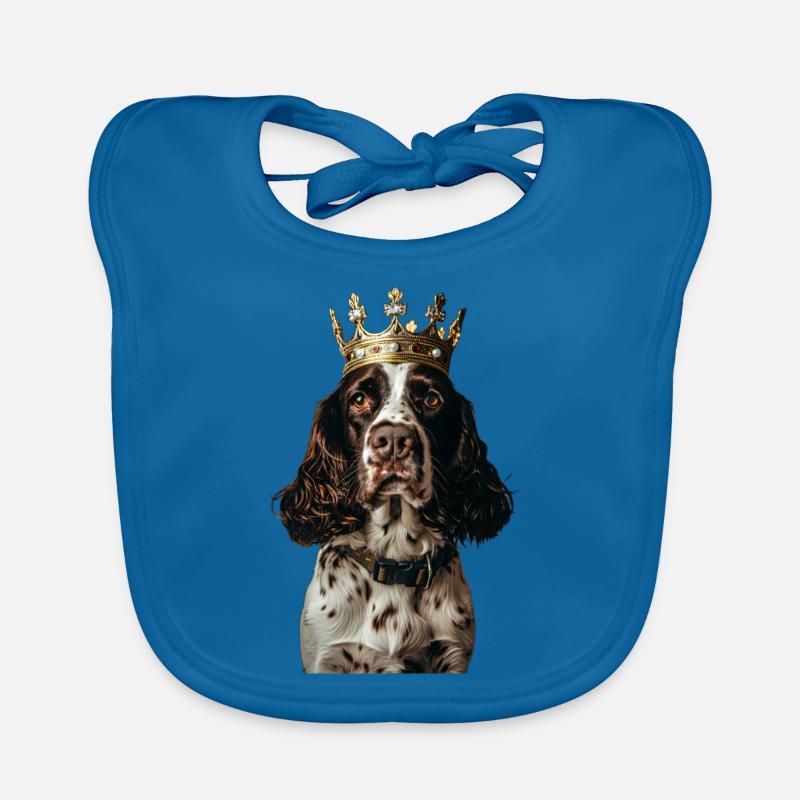 Englischer Springer Spaniel Baby Bio-Lätzchen