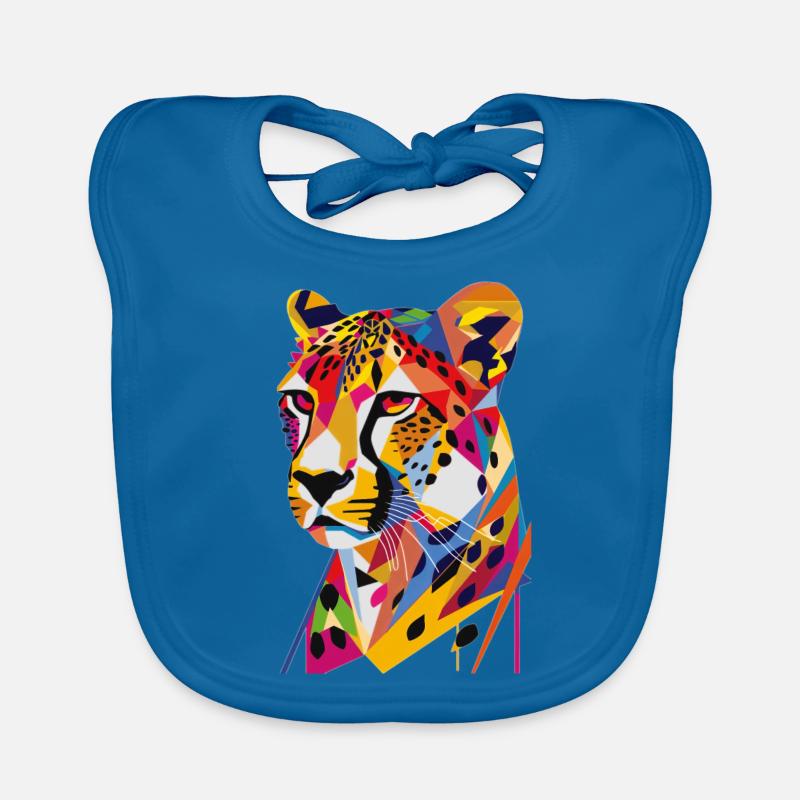 Guépard Bavoir bio Bébé